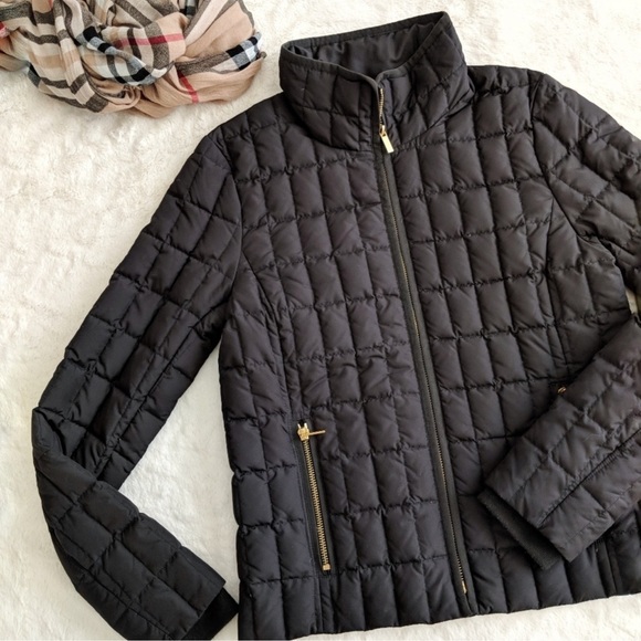 J. Crew Jackets & Blazers - J. Crew Black Snowcap Quilted Jacket